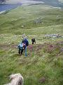 Climbing Stob Coire Shriodain